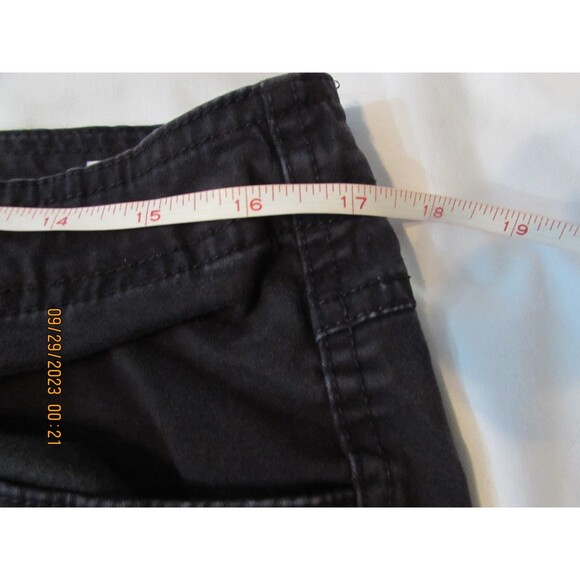 Gloria Vanderbilt Made in Jordan black jean pants back pockets stretch size 14 - Picture 5 of 14